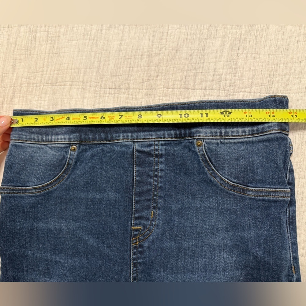 Spanx Distressed Ankle Skinny Jeans XL - Picture 6 of 11